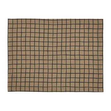 Tofta check placemat 35x45 cm - Brown - Boel & Jan