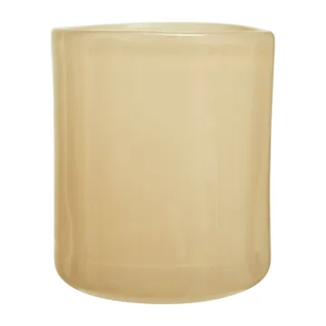 Visby candle lantern Ø9.5 cm - Yellow - Boel & Jan