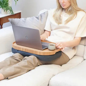 Bosign Knee tray curveline large 34x47 cm - willow - Bosign