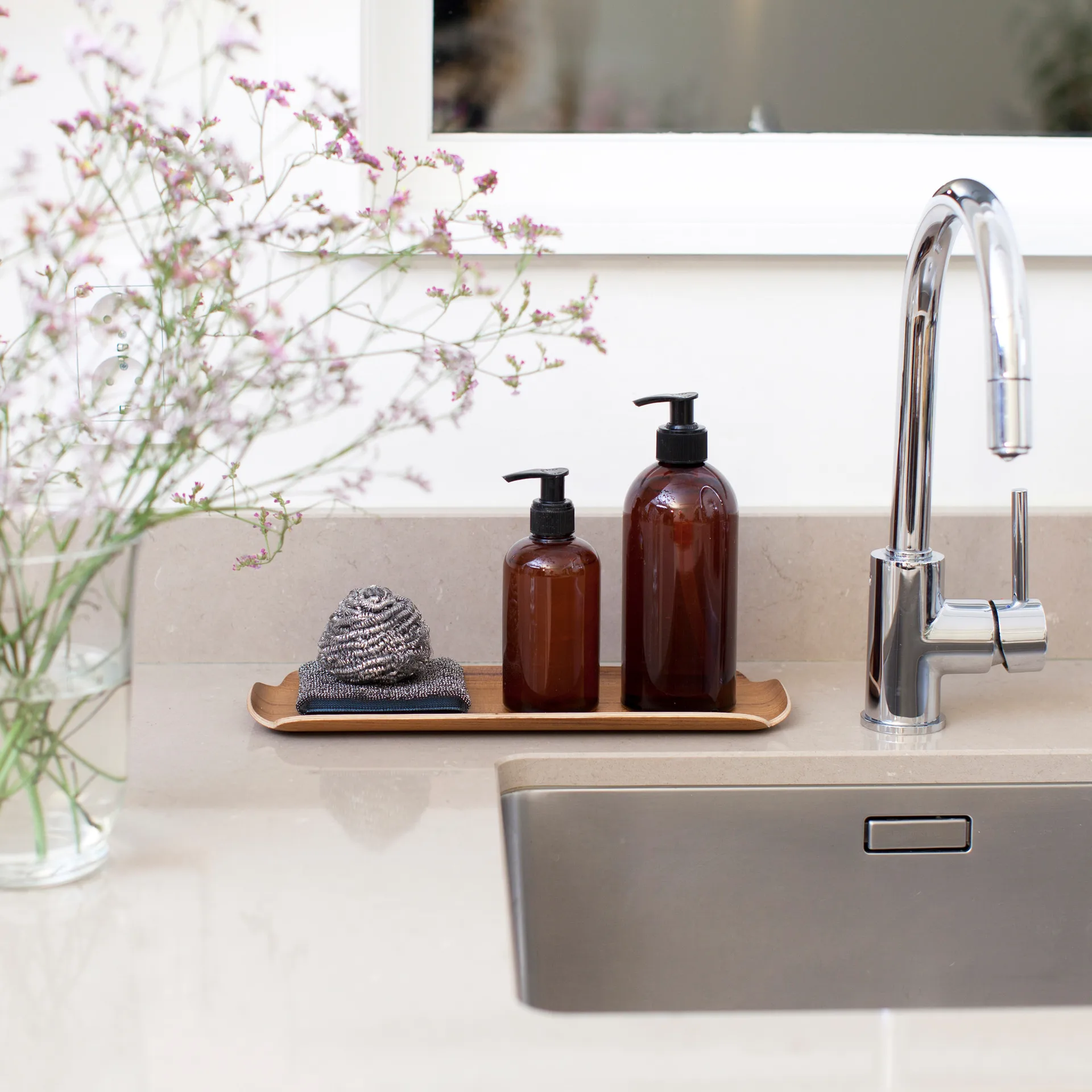 Bosign wooden tray leaf, Walnut Bosign