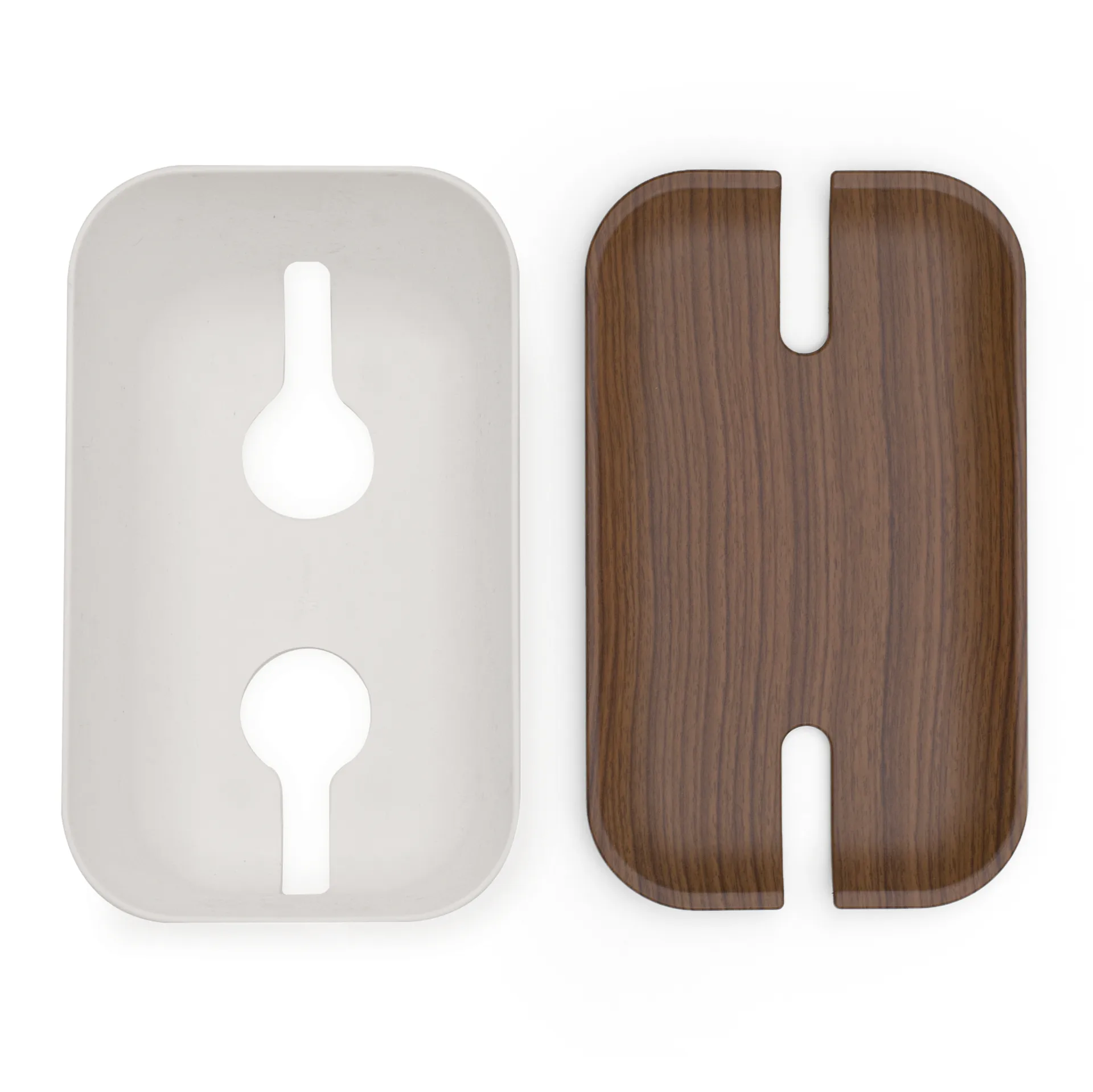 Cable organiser M, Dark wooden details Bosign