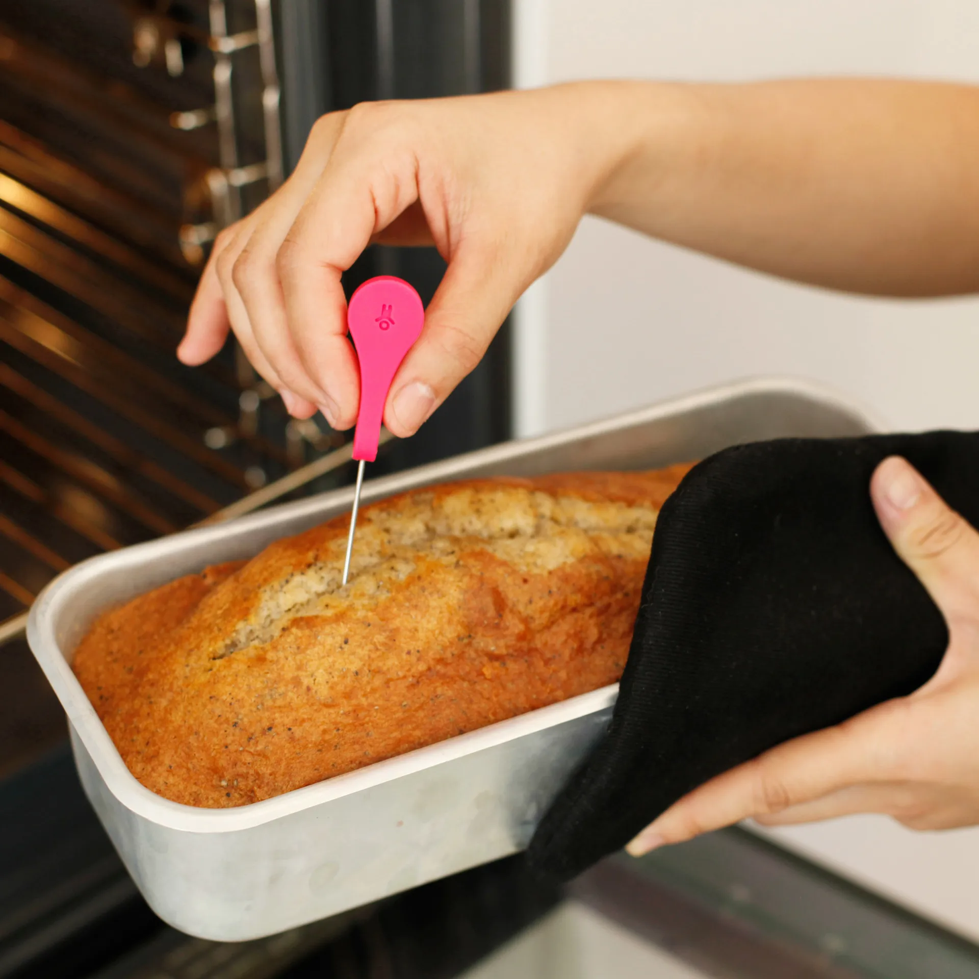 Cake Tester potato stick self-standing, Cherry red Bosign