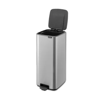 Bo pedal bin 30 L - Matte Steel Fingerprint Proof - Brabantia