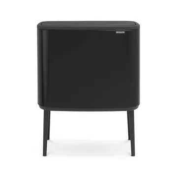 Bo touch bin 11+23 litre - matte black - Brabantia