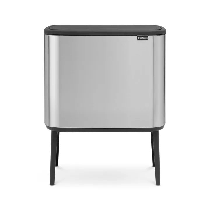 Bo touch bin 3 x 11 litre - matte stainless steel - Brabantia