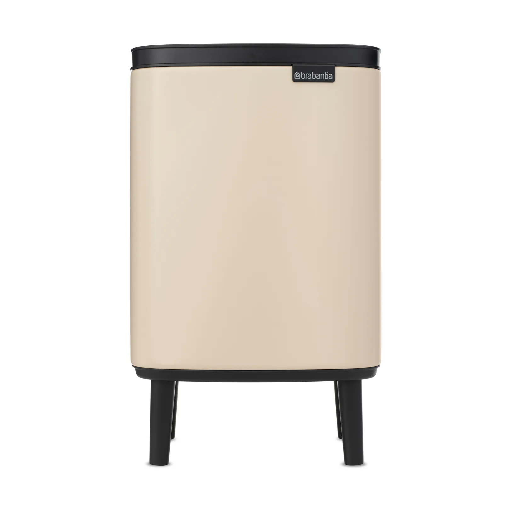 Bo waste bin high 7 L, Soft Beige Brabantia