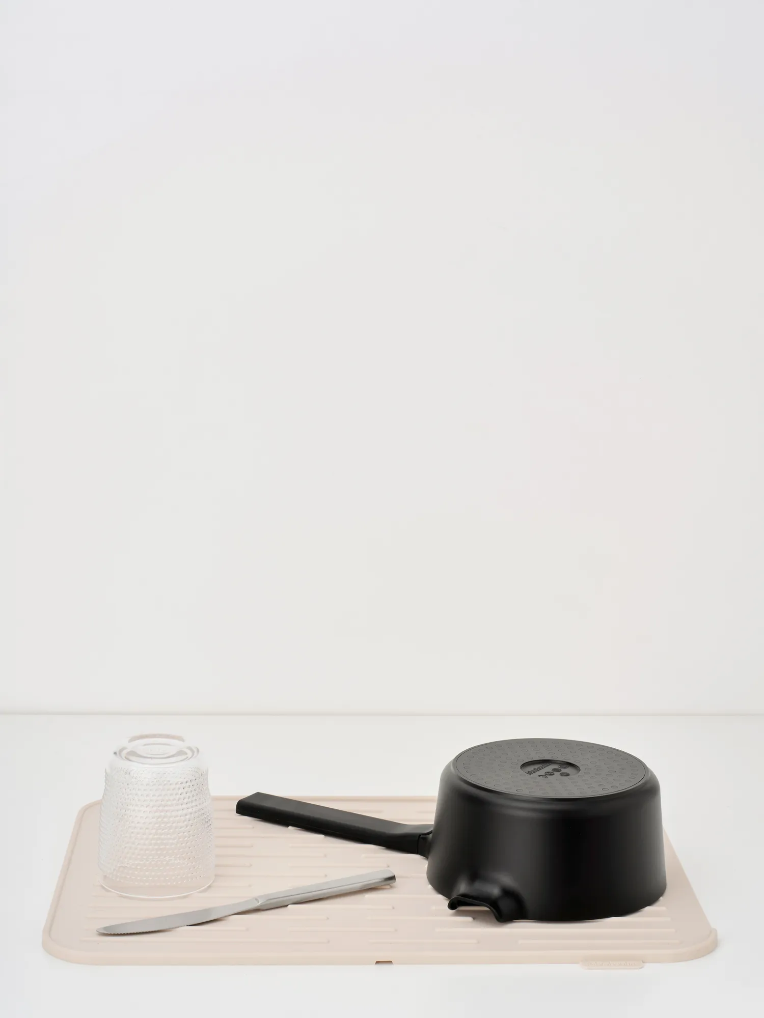 Brabantia dish mat silicone, Soft Beige Brabantia