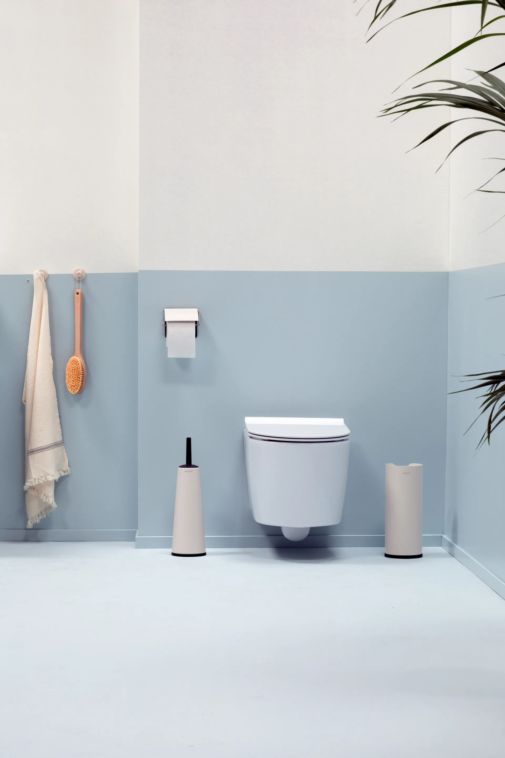Brabantia ReNew bathroom accessories 3-pieces, Soft Beige Brabantia