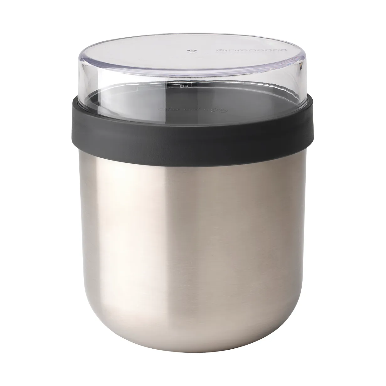 Make & Take food thermos 0.5 L, Dark grey Brabantia