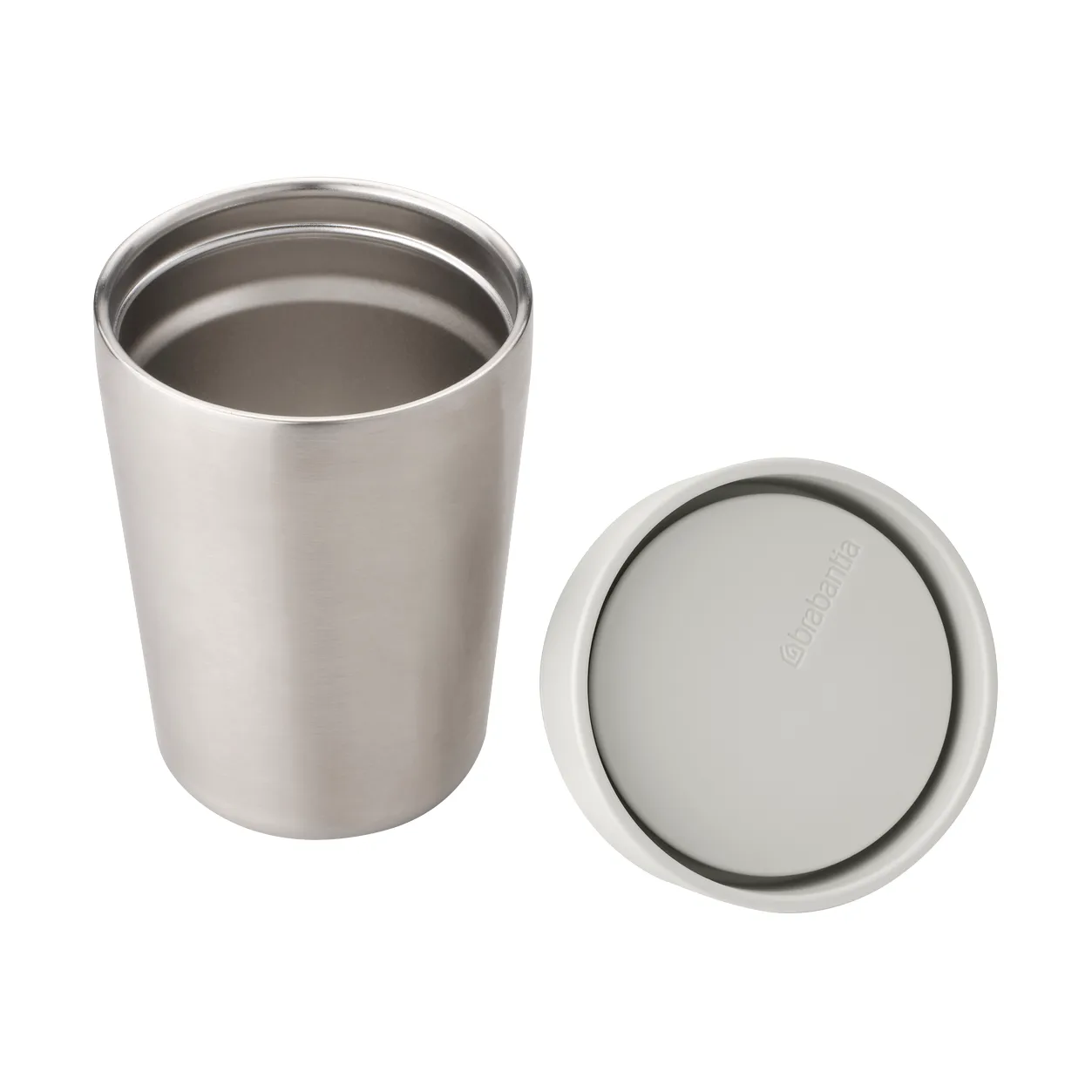 Make & Take termal mug 20 cl, Light grey Brabantia
