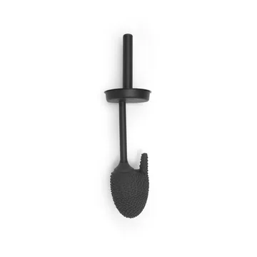 MindSet toilet brush with holder - Mineral Infinite Grey, silicone - Brabantia