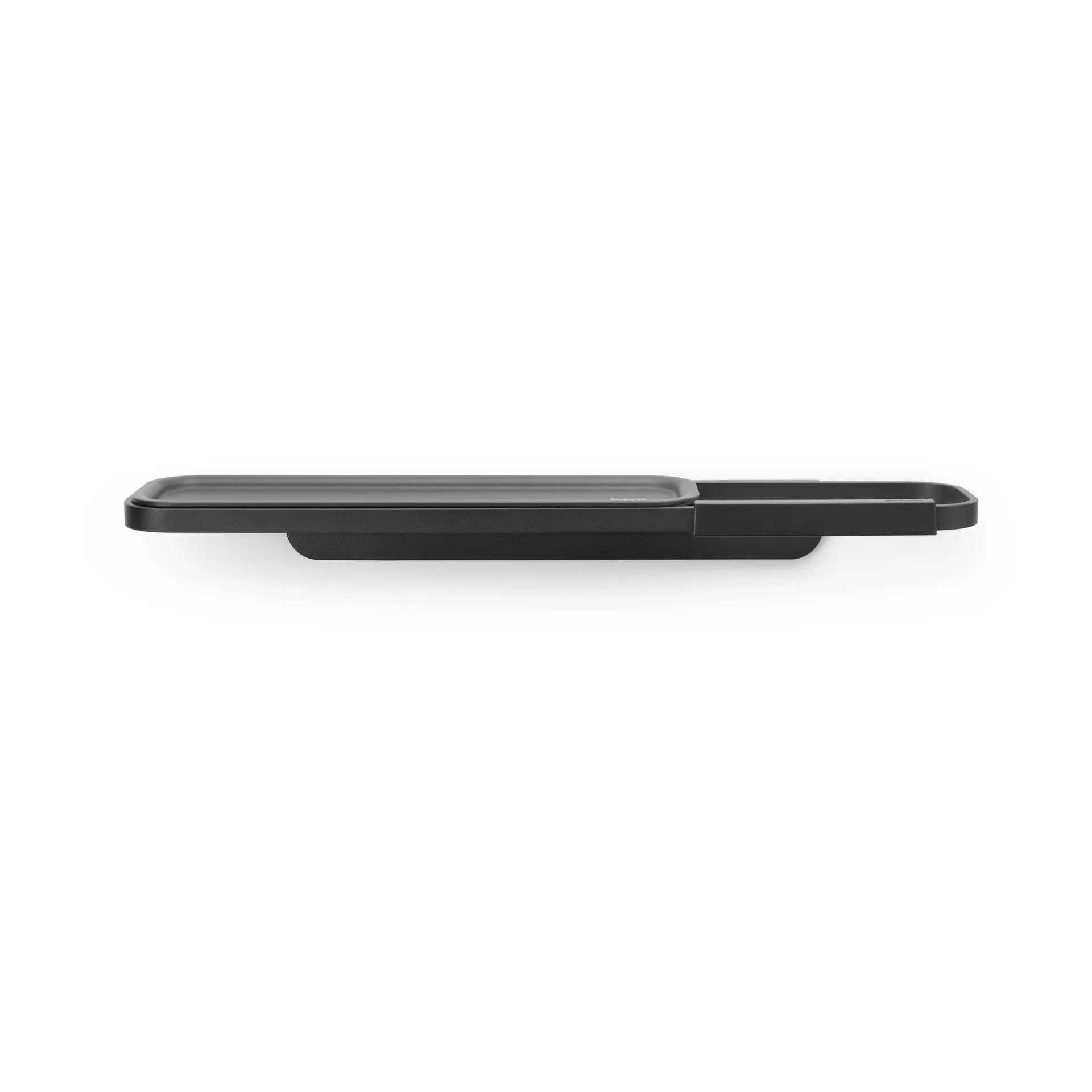 MindSet Toilet paper holder with shelf, Mineral Infinite Grey Brabantia