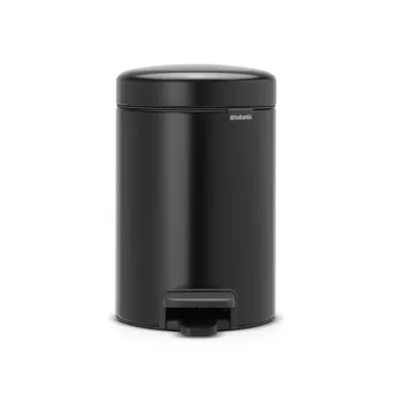 New Icon pedal bin 3 liter - matte black - Brabantia