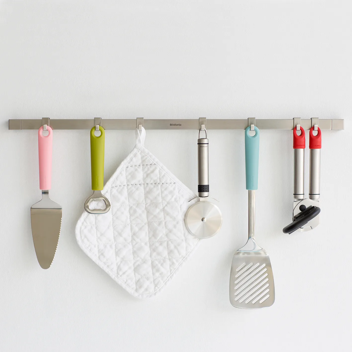 Profile tool rail 60 cm, matte-brushed steel Brabantia