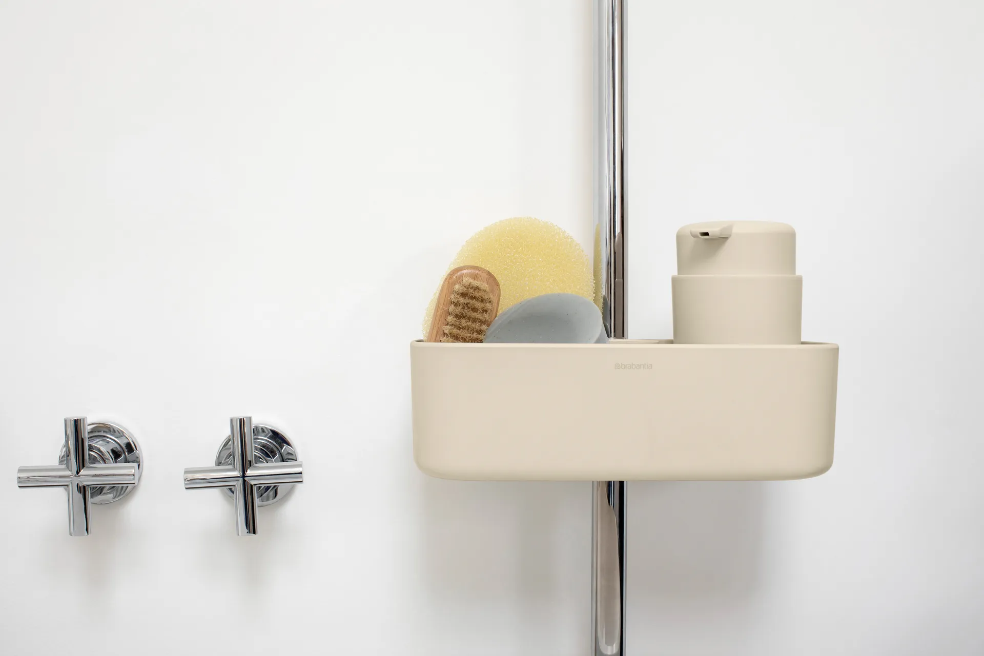 ReNew shower caddy, Soft Beige Brabantia