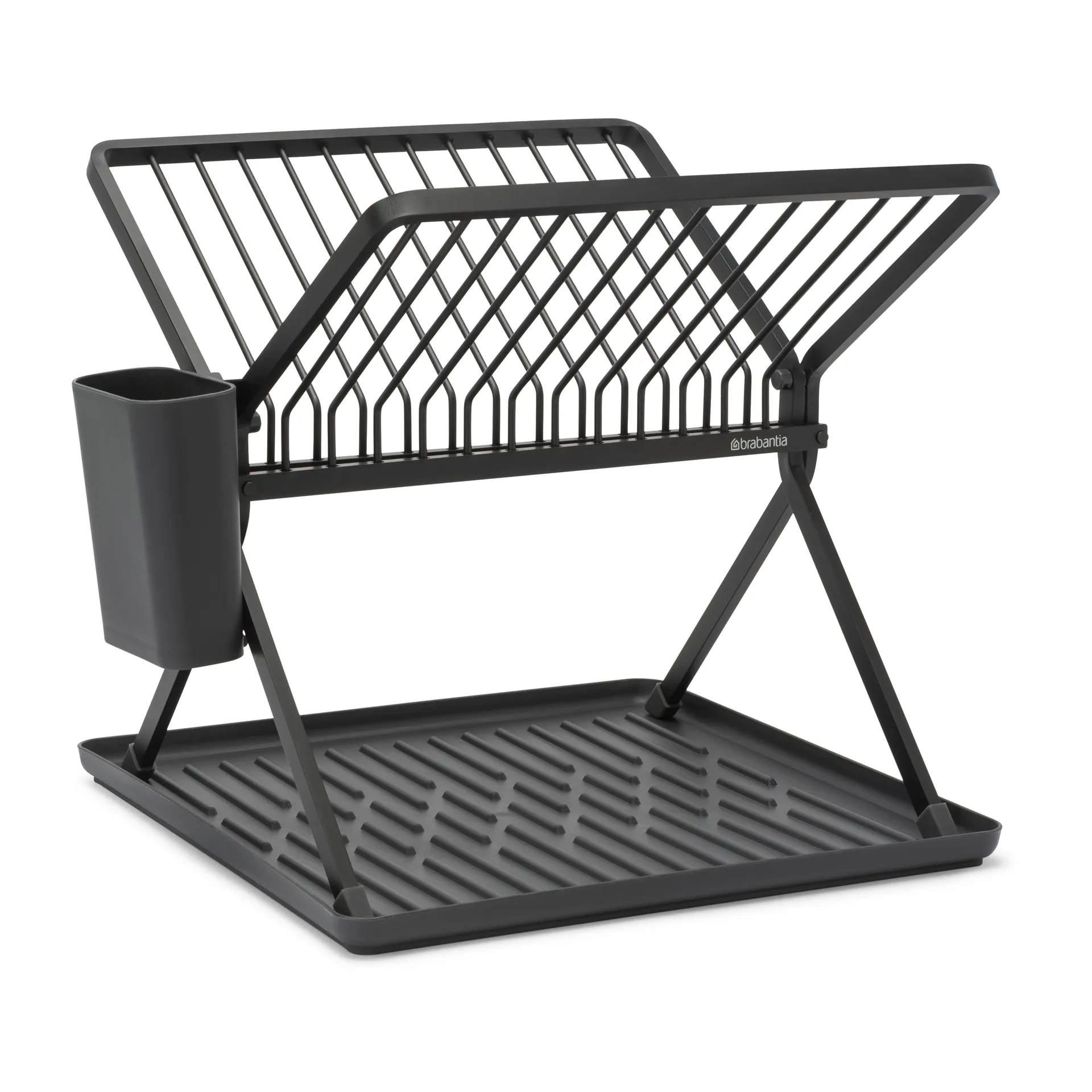 Sinkside collapsible dish rack37 cm, Dark grey Brabantia