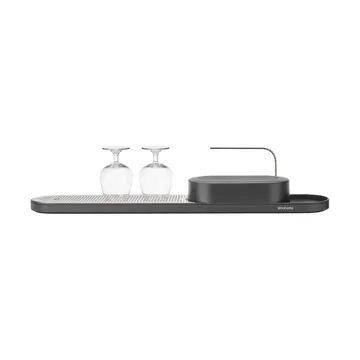 SinkStyle sink organiser set 2 pieces - Mineral Infinite Grey - Brabantia