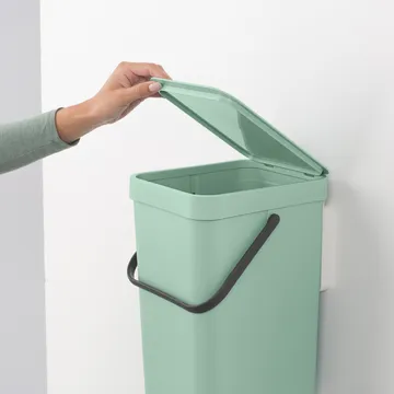 Sort & Go waste bin 12 l. - Jade green - Brabantia