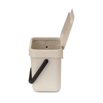 Sort & Go waste bin 3 L - Soft Beige - Brabantia