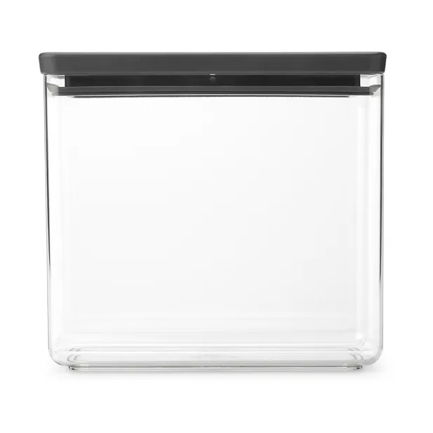 TASTY+ stackable container 3.5 liters, Dark grey Brabantia
