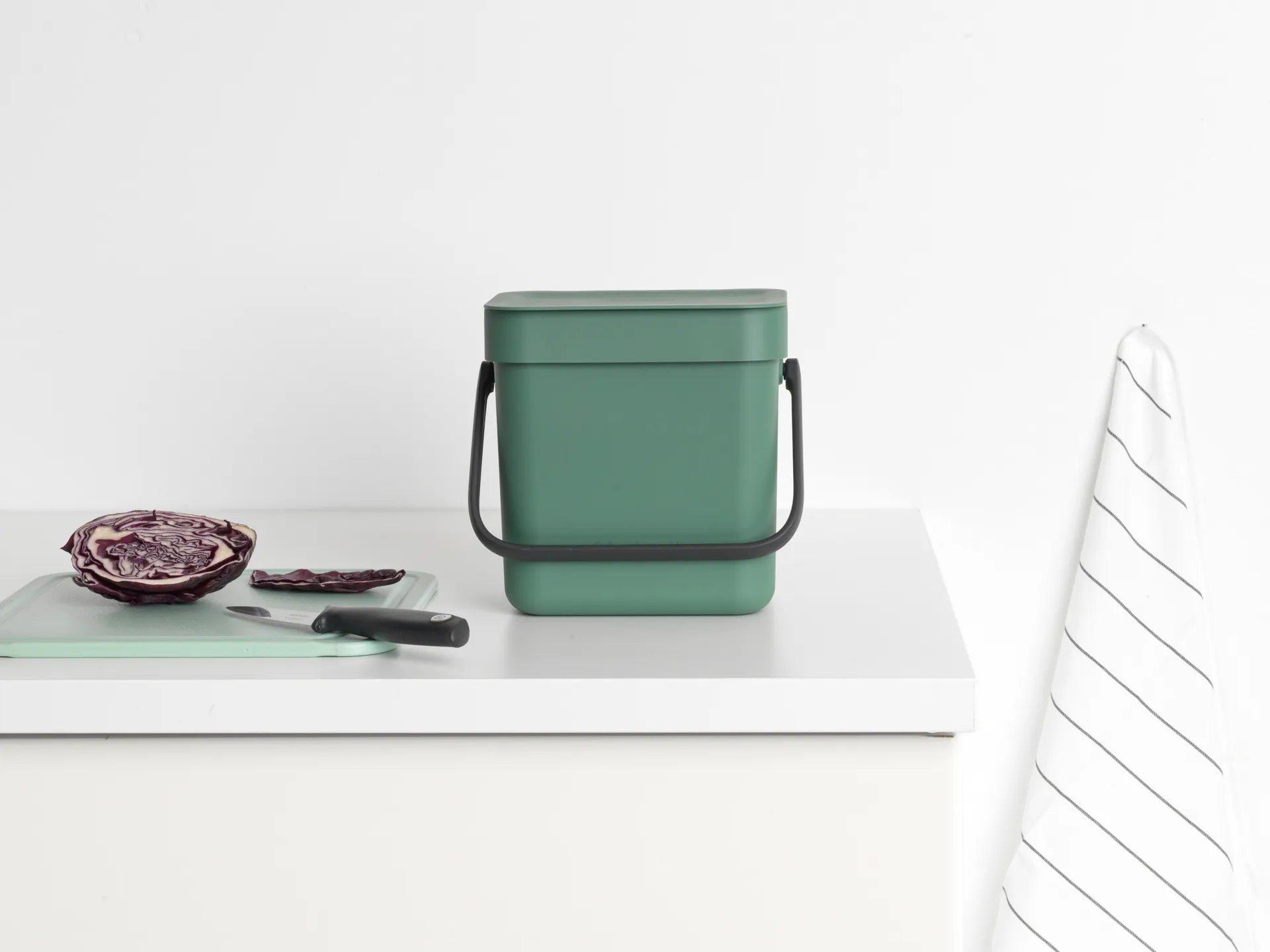 Waste bin Sort & Go 3 L, Fir Green Brabantia
