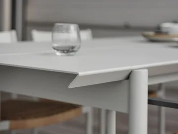 B45 dining table - Light grey 180 cm - Brafab