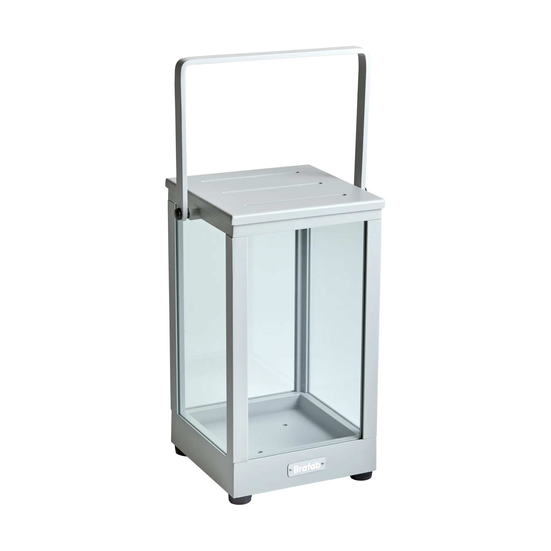 Belfort lantern, Light grey H37 cm Brafab