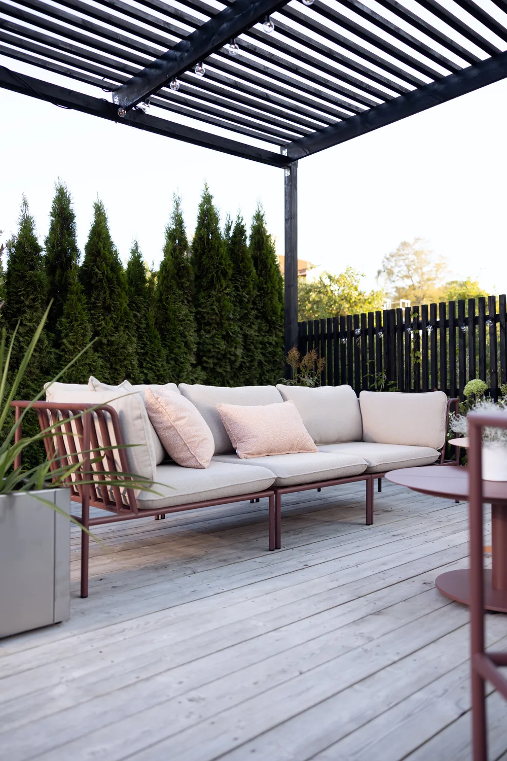 Collier sofa module, Zin red-teddy beige, middle section Brafab
