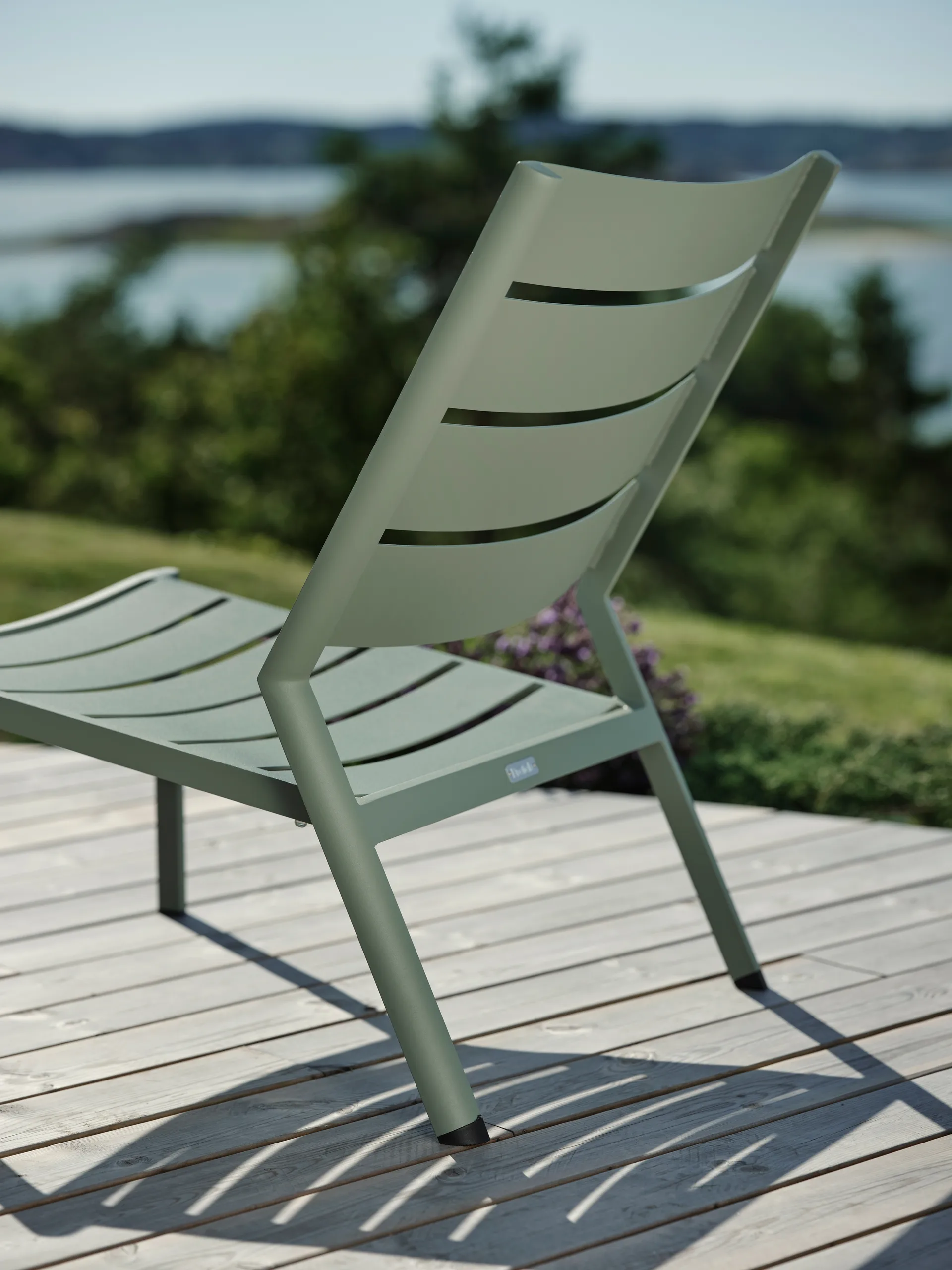 Delia lounge chair, Anthracite Brafab