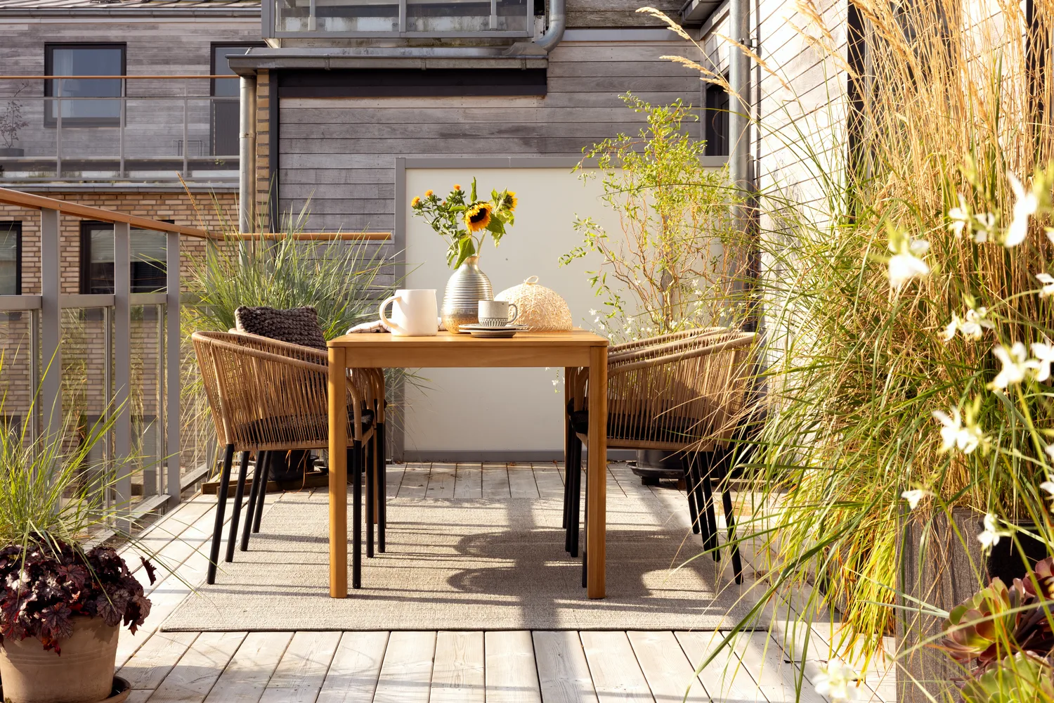 Joe dining table, Natural, 140x80 cm Brafab
