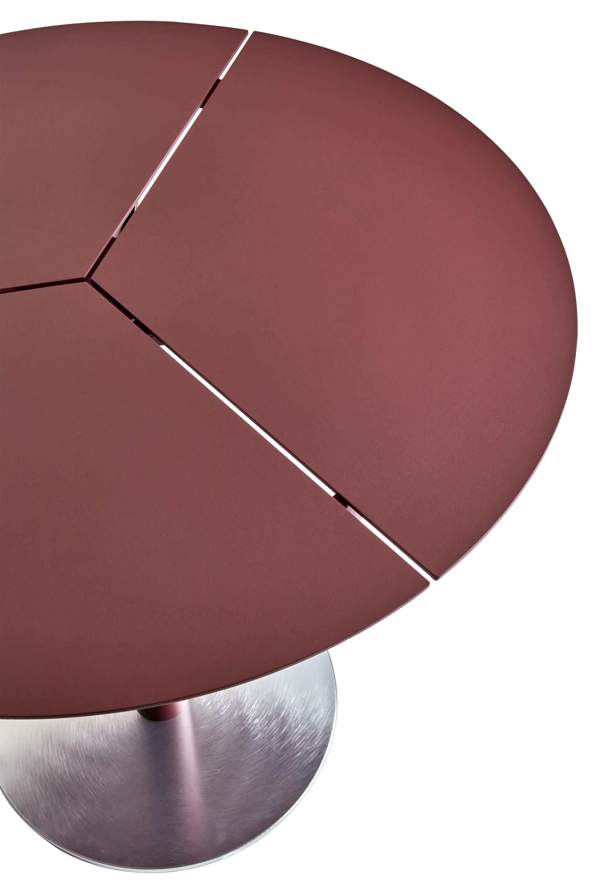 Peace Bistro café table Ø80 cm Zin red,  Brafab