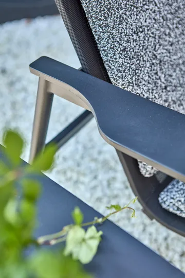 Soro lounge armchair - Black-teddy ant - Brafab