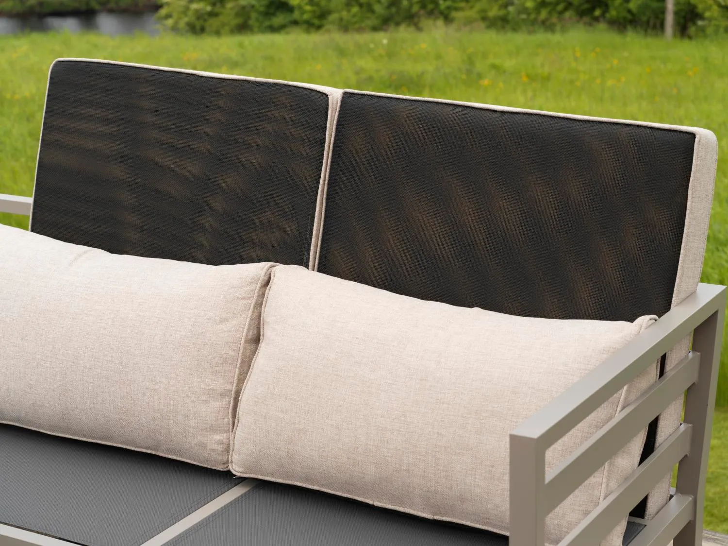 Weldon corner sofa, Khaki-sand Brafab