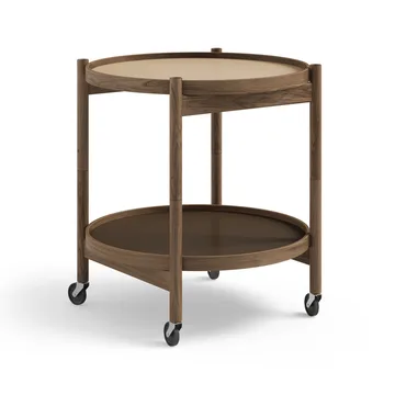 Bølling Tray Table model 50 - Earth, smoke oiled oak stand - Brdr. Krüger