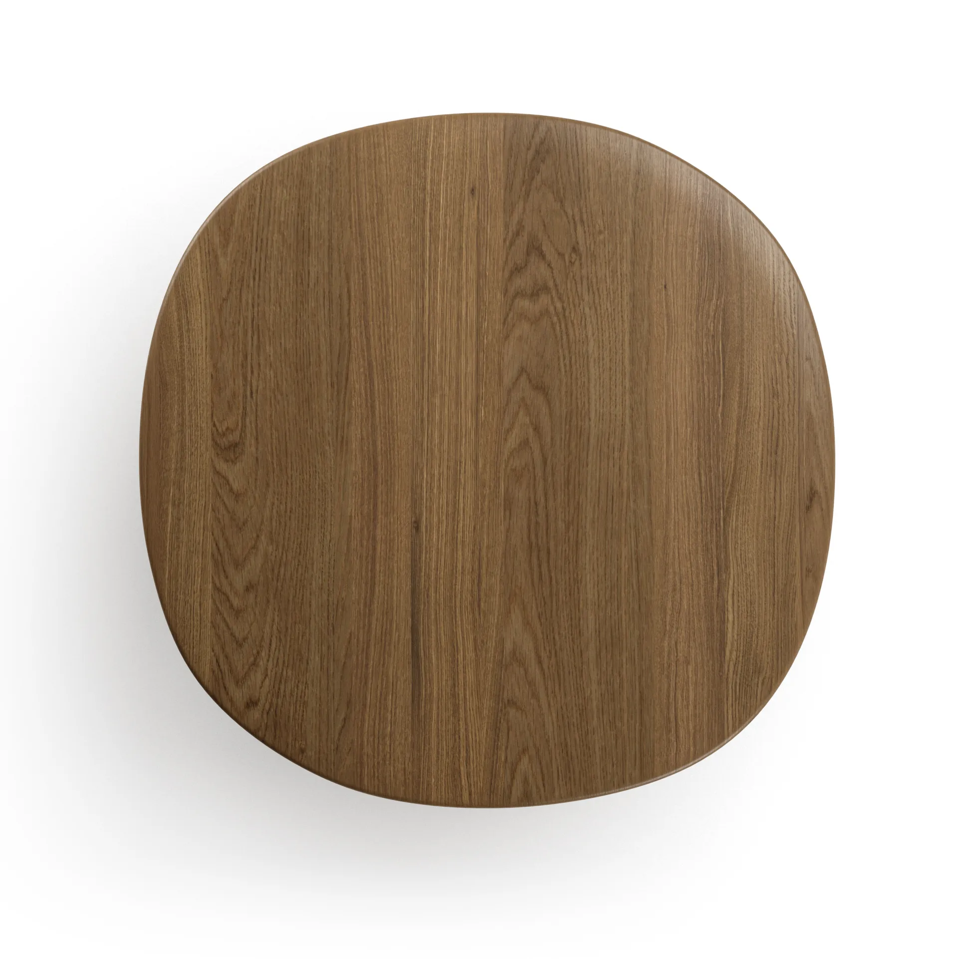 Jari side table Ø60 cm, Smoke oiled oak Brdr. Krüger