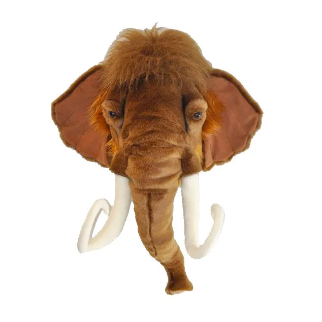 Stuffed mammoth head for wall, mammoth Brigbys