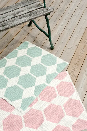 Anna rug aqua - 70x140 cm - Brita Sweden