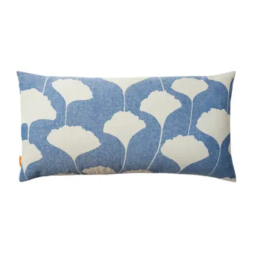 Ginko pillowcase 40x80 cm - Blue-white (Indigo) - Brita Sweden