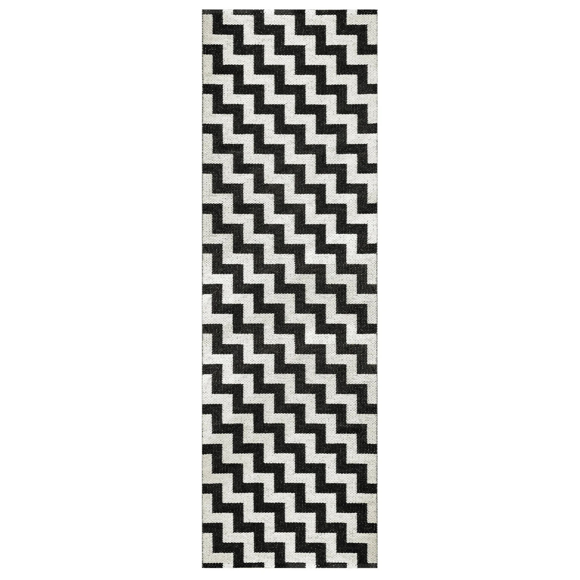 Gunnel rug black, 70x100 cm Brita Sweden