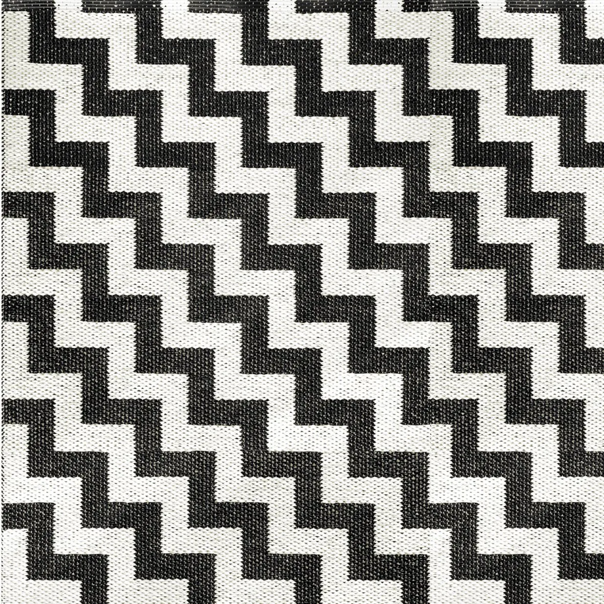 Gunnel rug black large, 150x200 cm Brita Sweden
