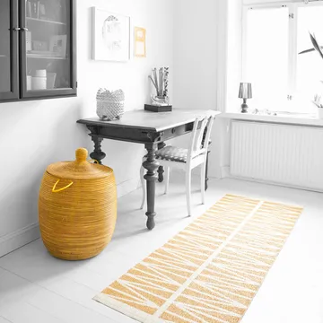 Helmi rug yellow - 70x200 cm - Brita Sweden