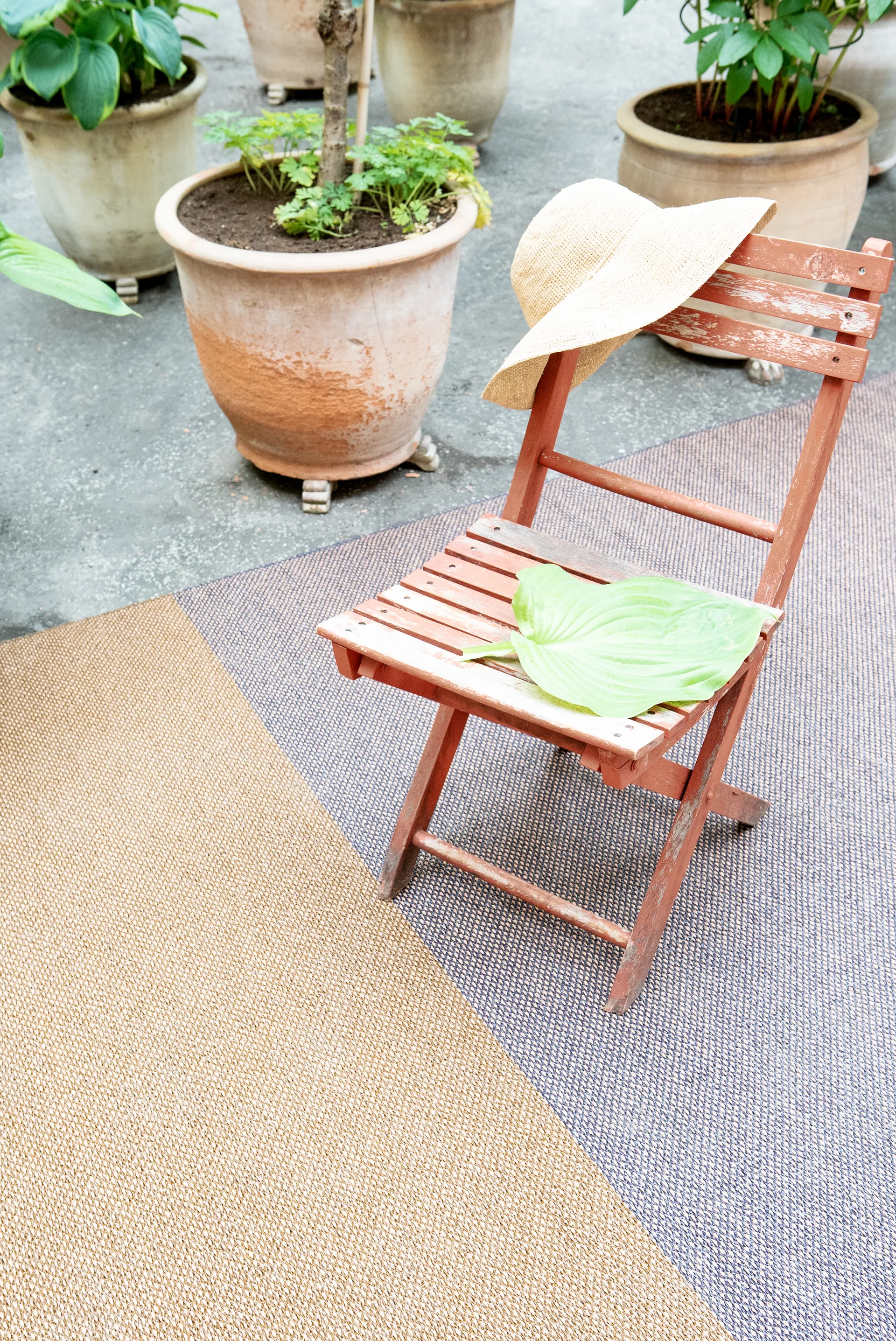 Moor rug plum (brown-purple), 170x300 cm Brita Sweden