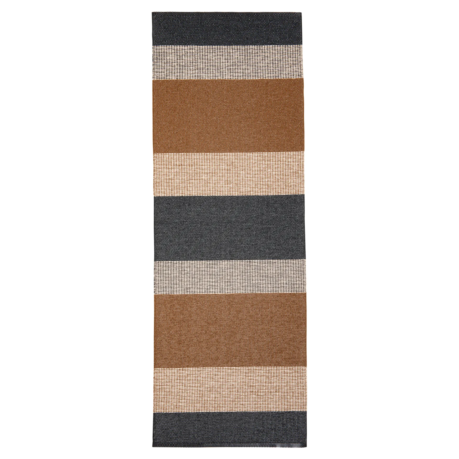 Seasons rug cacao (brown-black), 70x200 cm Brita Sweden