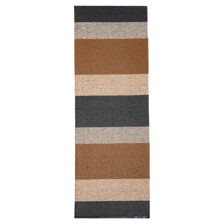 Seasons rug cacao (brown-black) - 70x200 cm - Brita Sweden