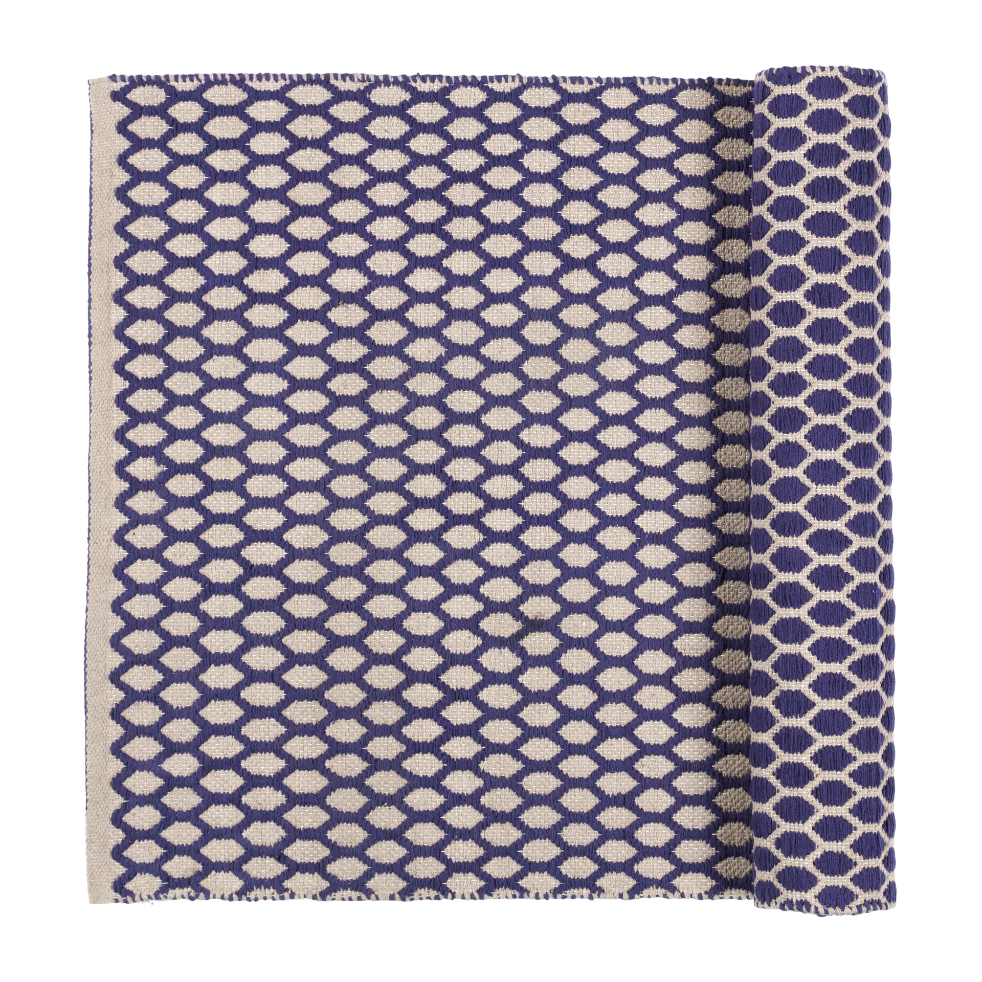 Boris rug 70x140 cm, Maritime blue Broste Copenhagen