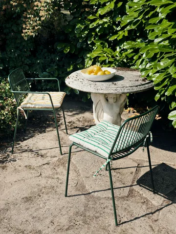 Franca seat cushion 42x44 cm - Jelly green - Broste Copenhagen