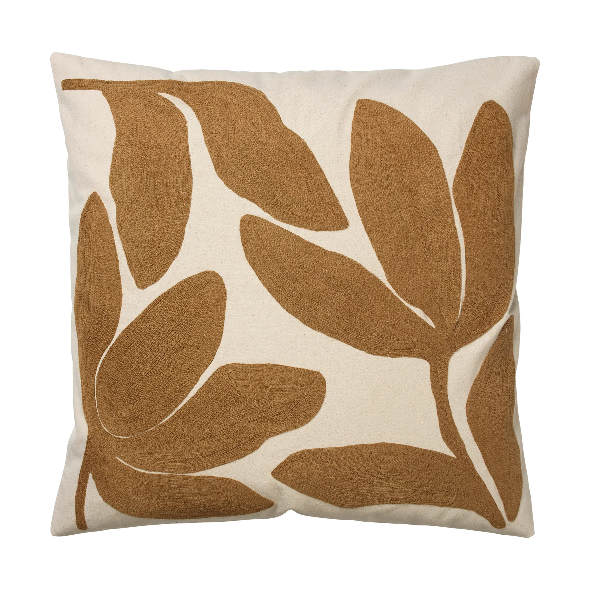 Herbert cushion cover, Golden brown-natural, 50x50 cm Broste Copenhagen