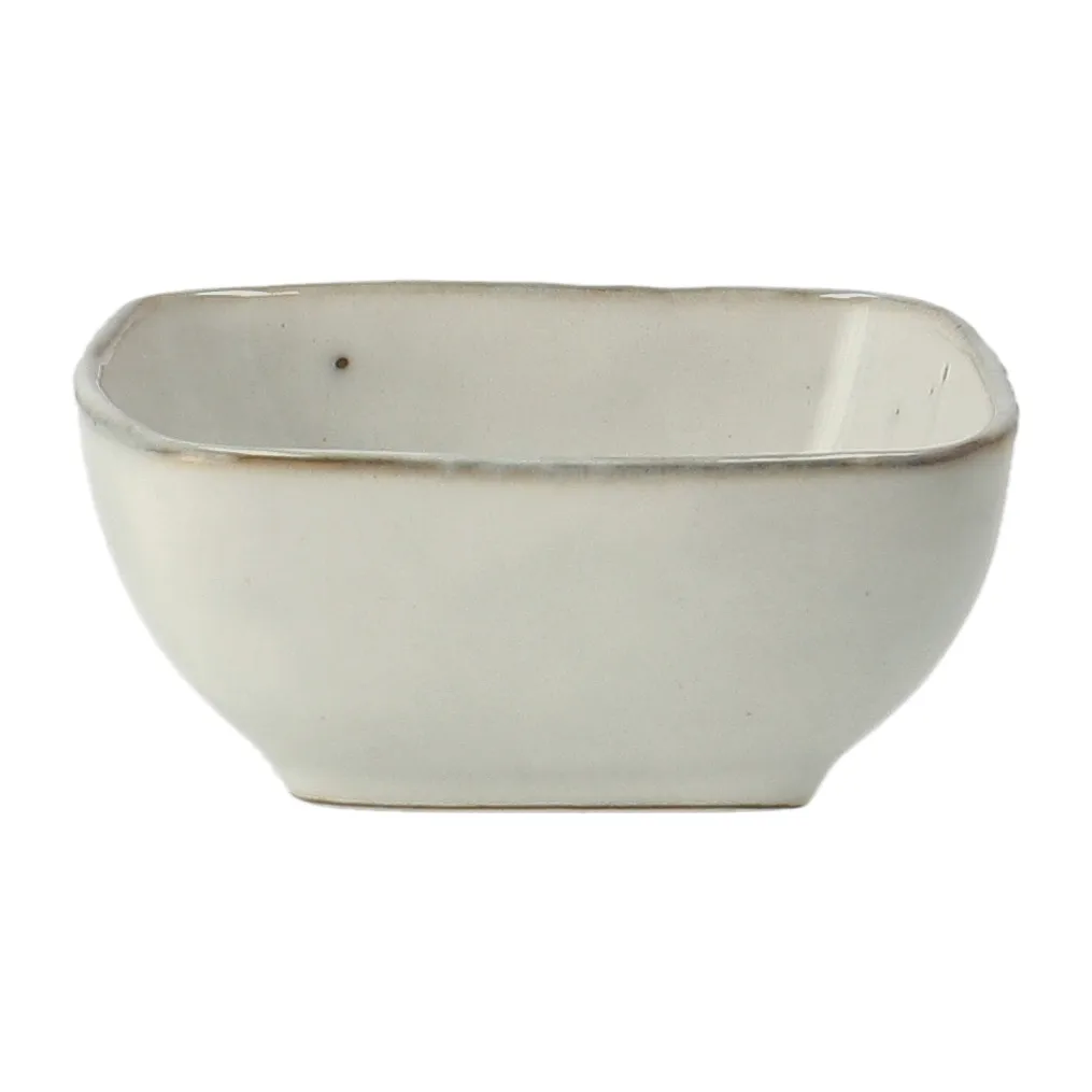 Nordic Sand square bowl, 8x7.5 cm Broste Copenhagen