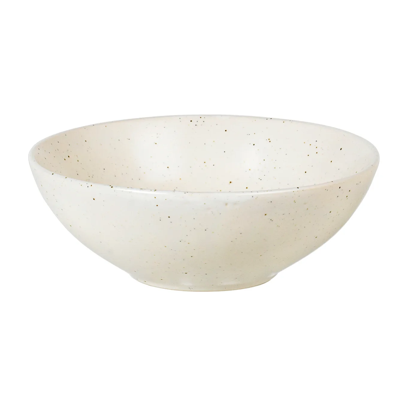 Nordic Vanilla bowl medium Ø17 cm, Cream with grains Broste Copenhagen