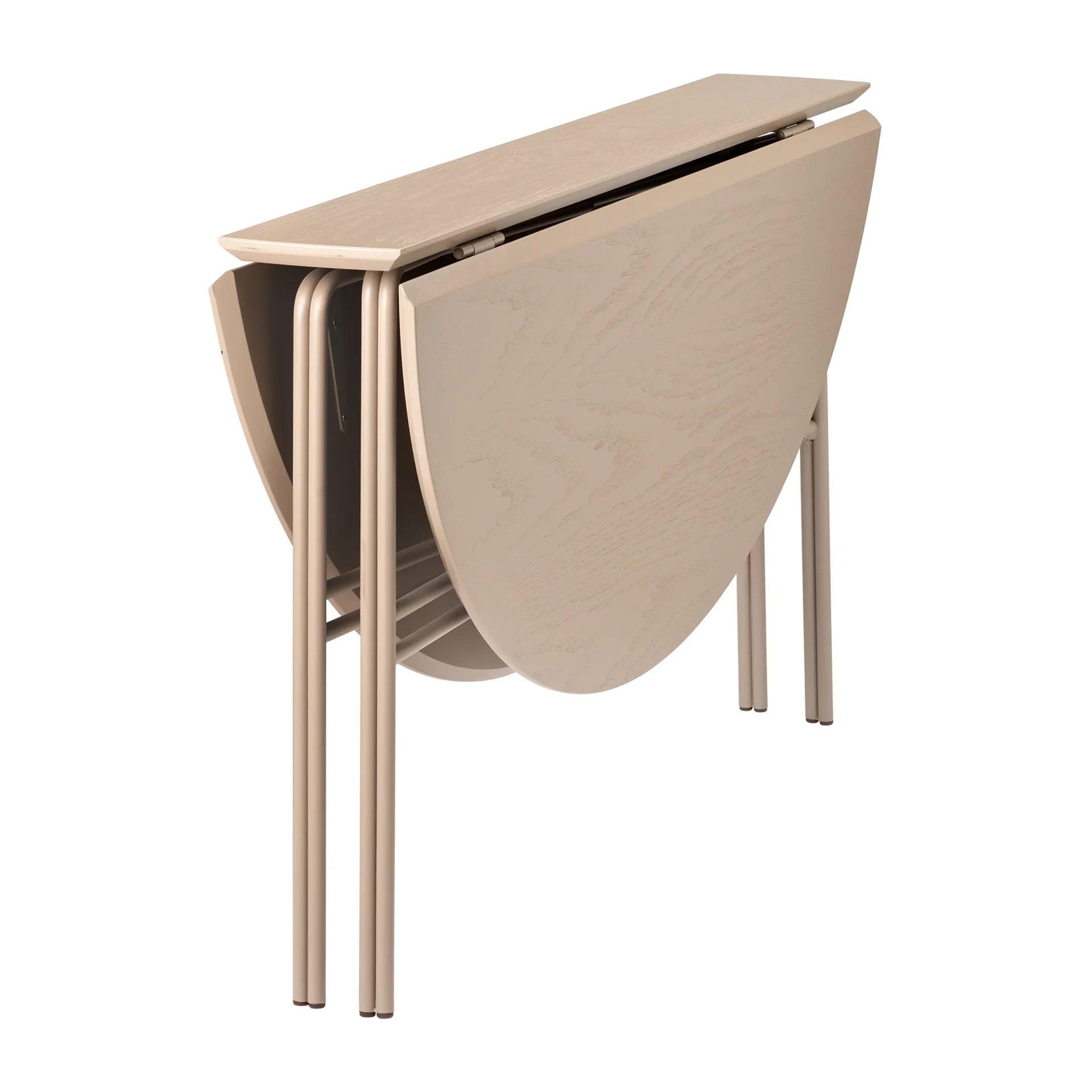 Oda dining table Ø120 cm, Warm beige Broste Copenhagen